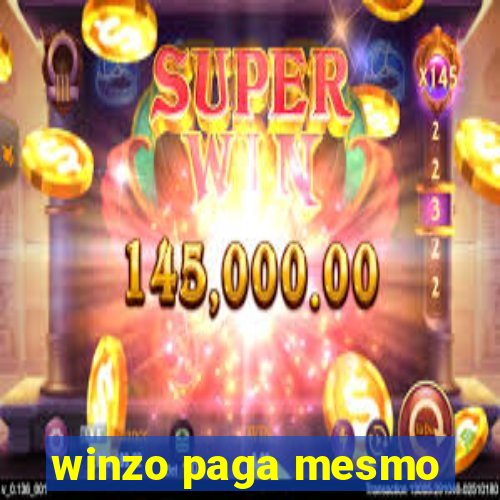 winzo paga mesmo